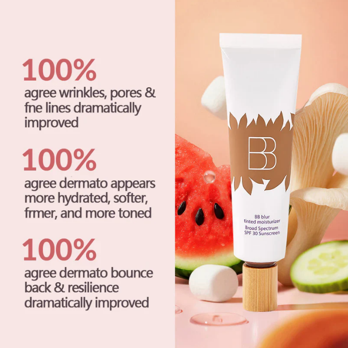 💜✨LAST DAY SALE BUY 1  GET 1 FREE!!💜✨BB blur tinted moisturizer SPF 30 - instantly brightens, hydrates & smooths your skin✨